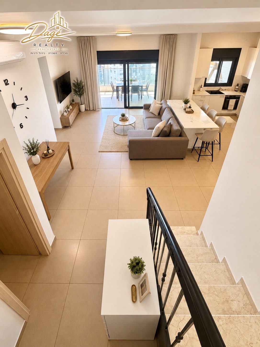 Agamim - Duplex penthouse de 130m2 avec 110m2 de terrasse — Vente, Agamim, Netanya — photo 7