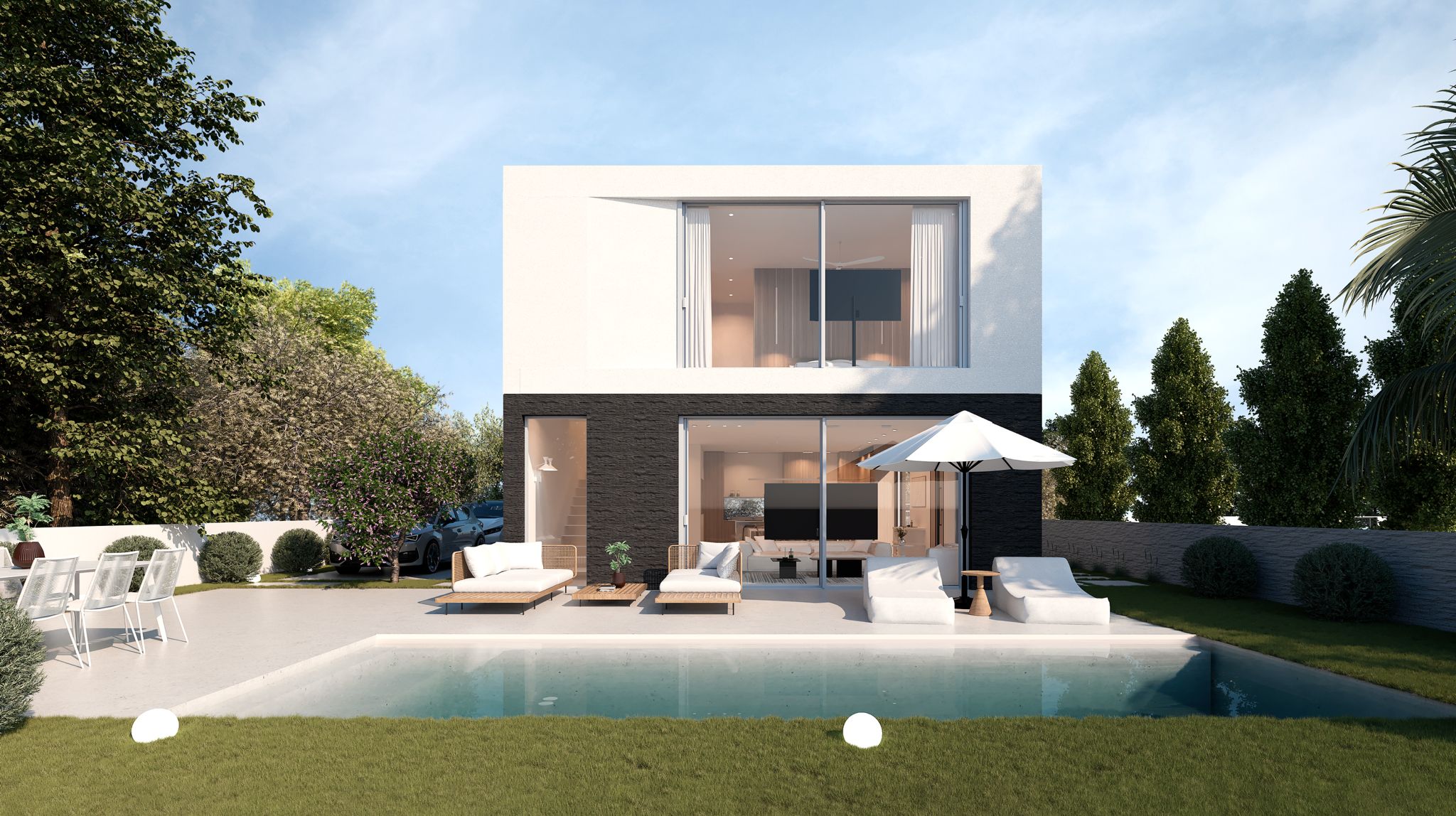 Netanya Nord - Villa de haut standing avec piscine privée — Netanya